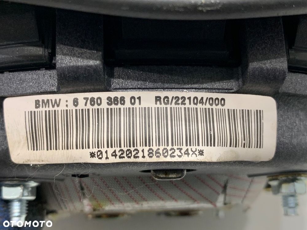 PODUSZKA POWIETRZNA KIEROWCY  MINI MINI (R50, R53) 2001 - 2006 Cooper 85 kW [116 KM] benzyna 2001 - - 6