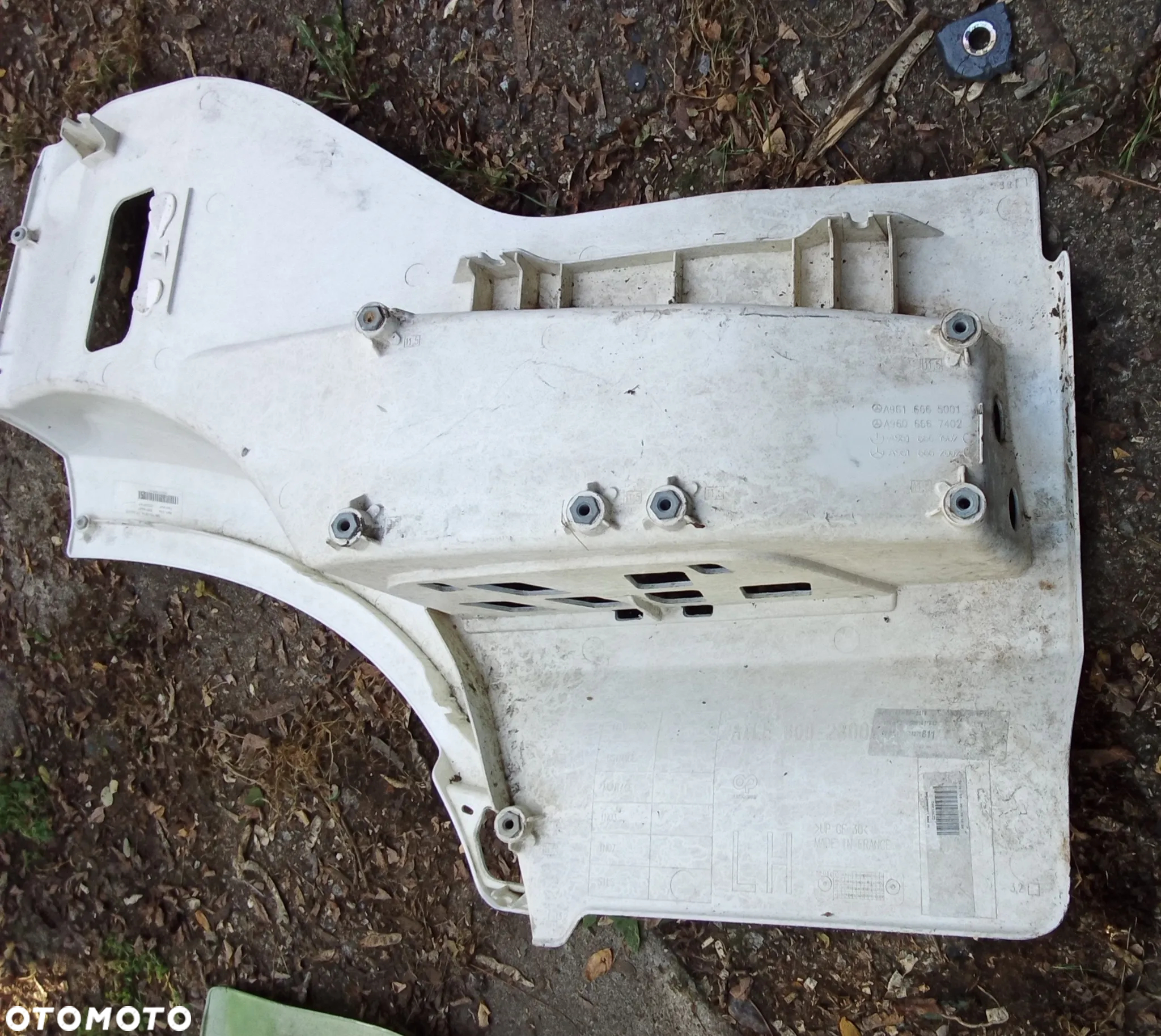 Stopnica stopień Mercedes actros MP4 A9616665001 A9606667402 - 6