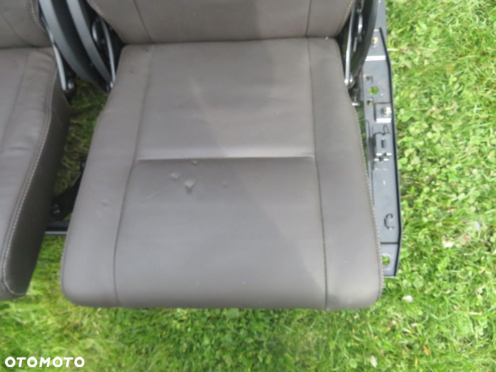 FOTELE FOTEL PRZEDNI LEWY PRAWY KANAPA WNĘTRZE SCENIC GRAND III PH1 SKÓRA GRZANE RENAULT 2009-2013 - 21