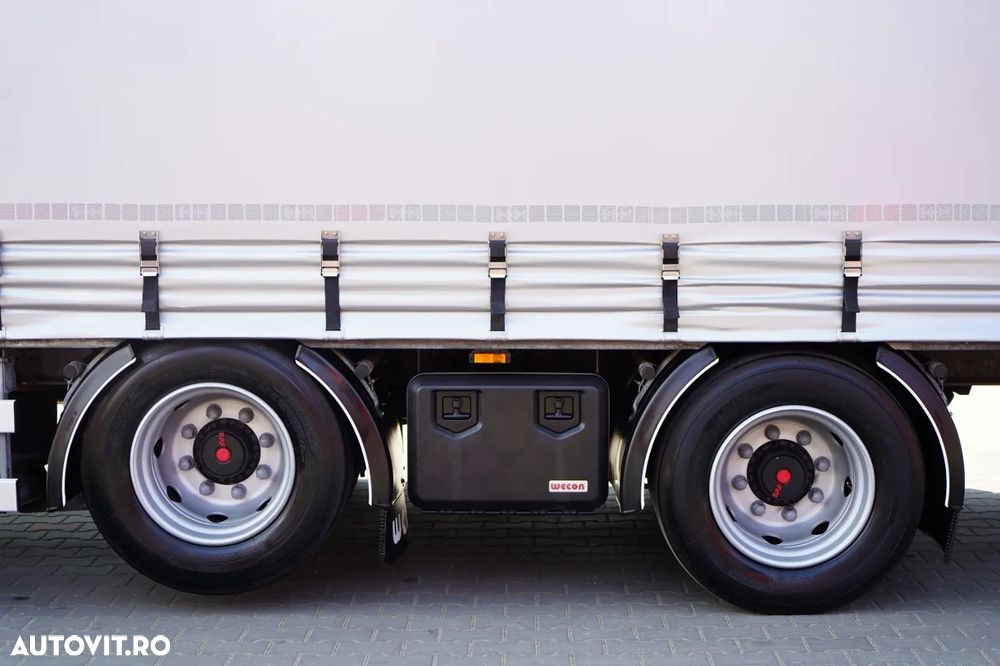 DAF XF 480 / COMBINAȚIE TANDEM / 120 M3 / PUNȚĂ RIDICATĂ / + REMORCĂ WECON / PUNȚI SAF - 27