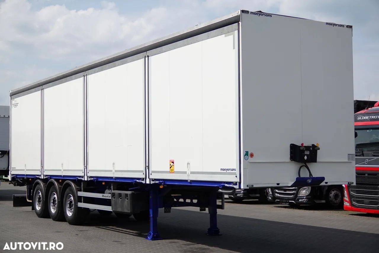 LeciTrailer CONTAINER / LOT / LATERALURI DESCHISE / PODEA RESISTENTĂ ȘI BAIE - 1