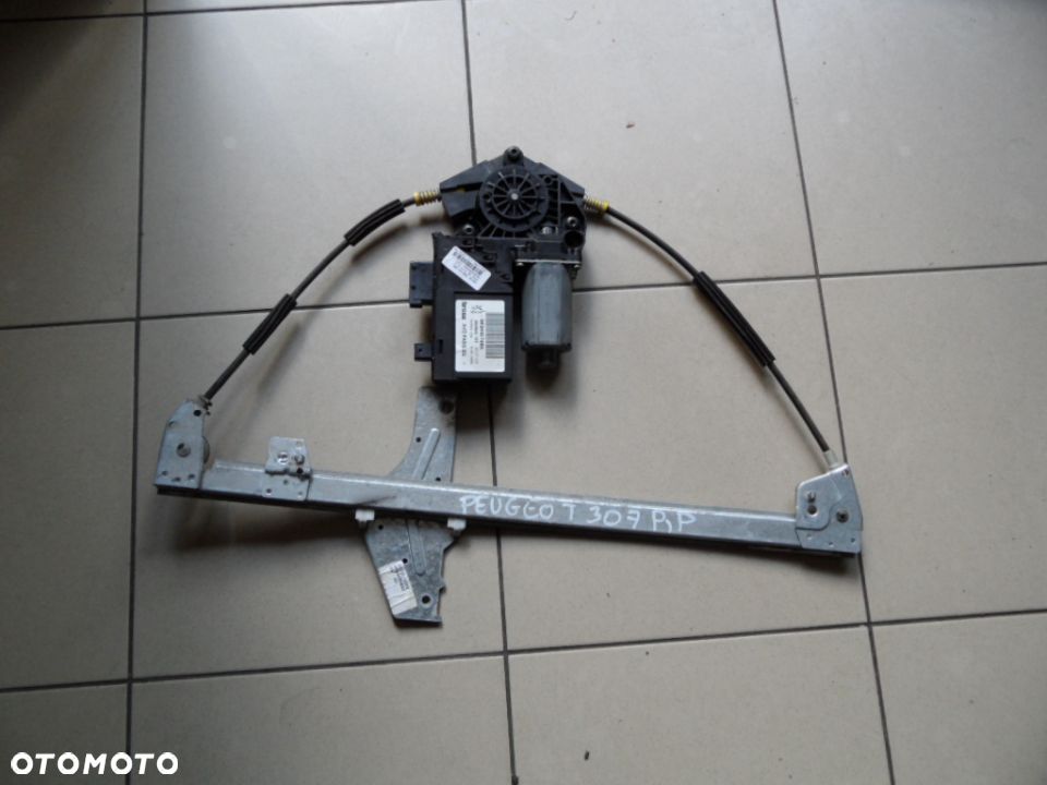 MECHANIZM PODNOSNIK  SZYB PRAWY LEWY PRZOD PEUGEOT 307 SW - 1