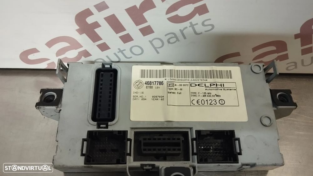 MODULO BCM UCH BSI FIAT PUNTO REF. 46817786 - 3