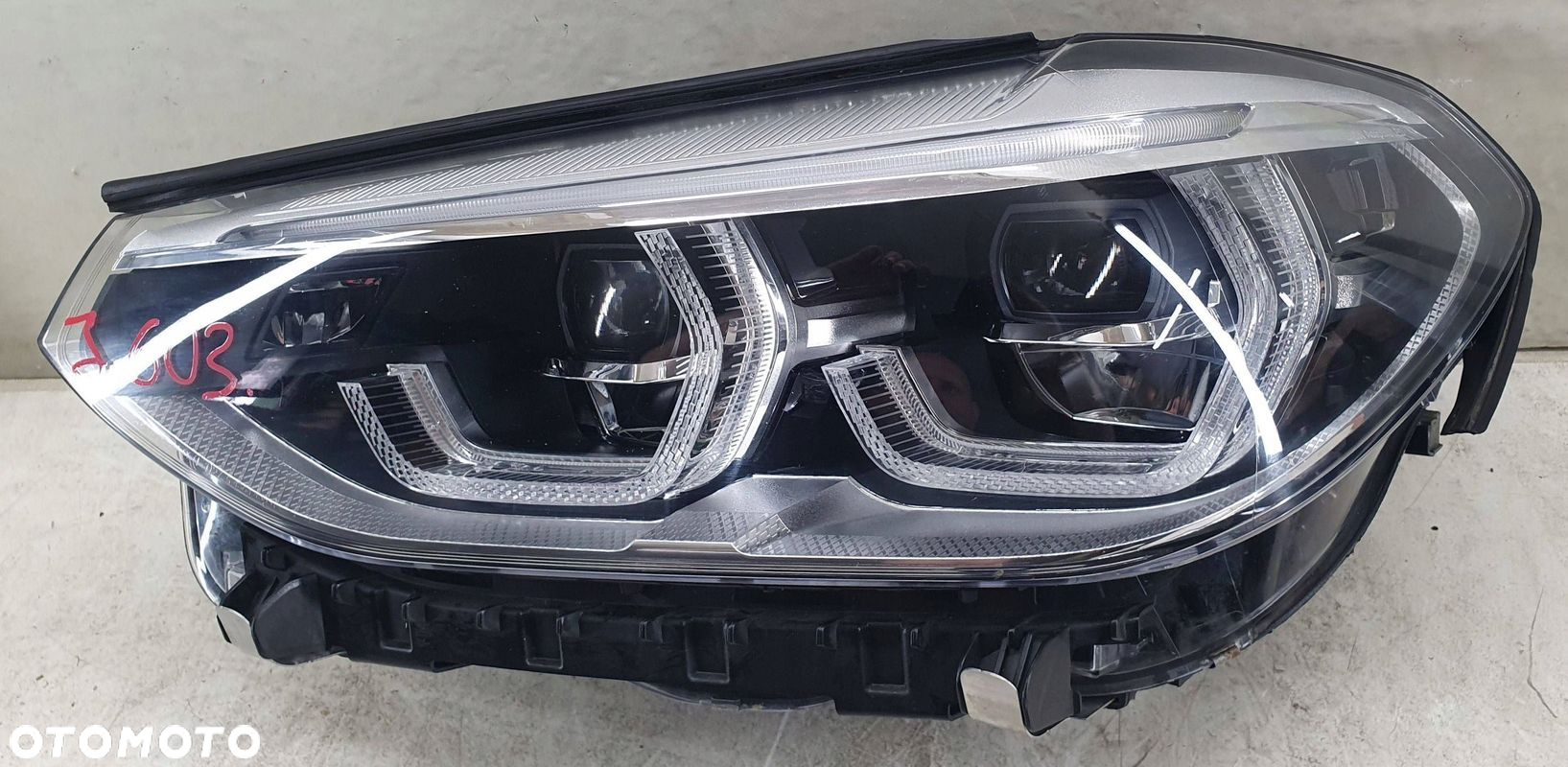 BMW X3 G01 X4 G02 led lewa lampa przednia przód reflektor - 3