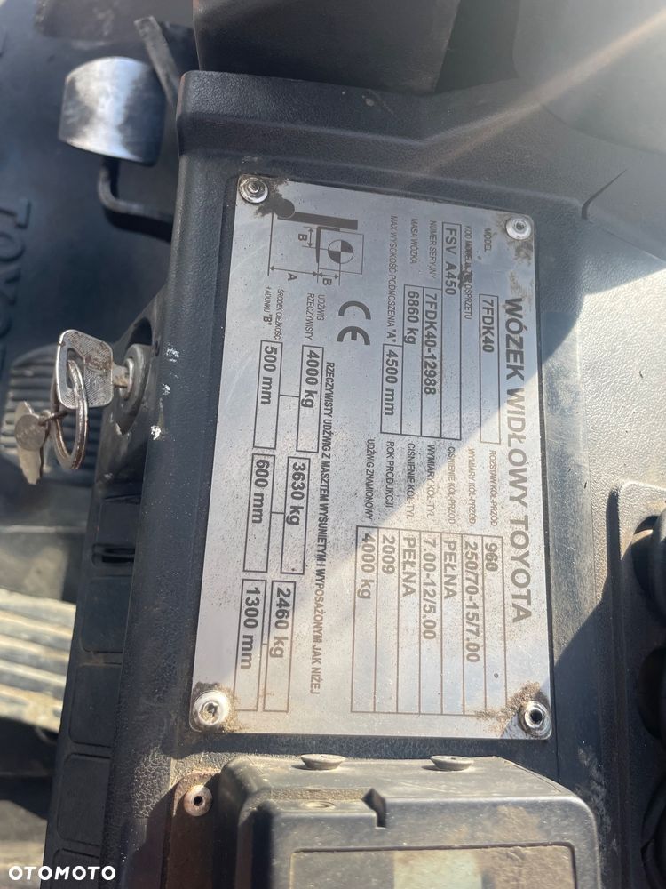 Toyota 7FDK40 - 20