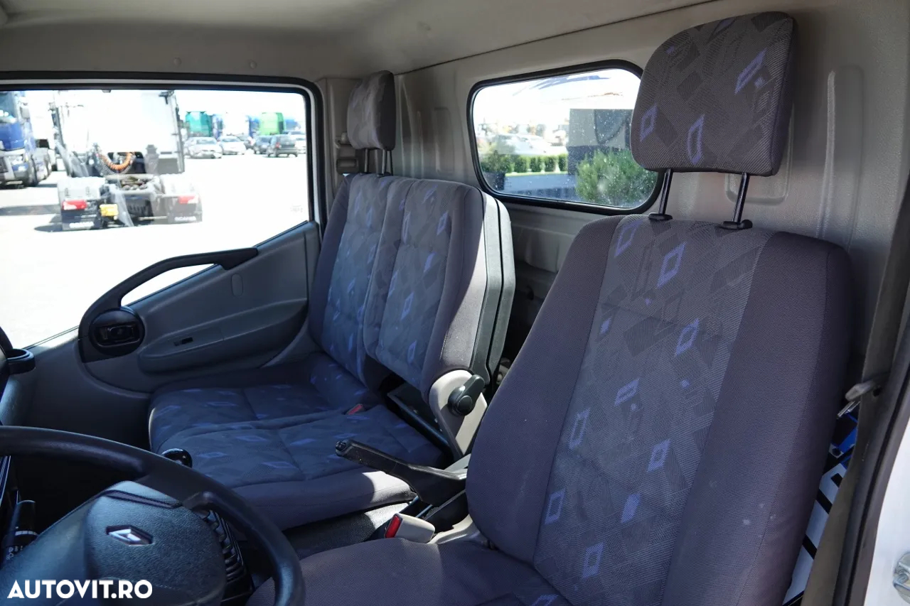 Renault MAXITY 110 DXI / ELEVATOR 20 METRI / ELEVATOR CU CULBIE TP20 / COȘ PENTRU 2 PERSOANE - 250 KG / 42.000 KM / CONTRACT POST-SERVICE - 28