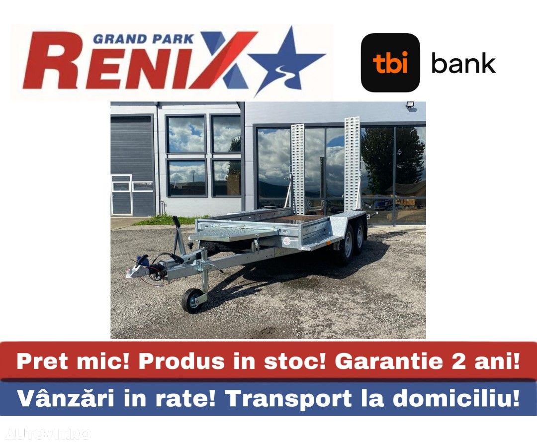 Niewiadow Koparka  Remorca Transport  utilaje 3000kg/3500kg - 1