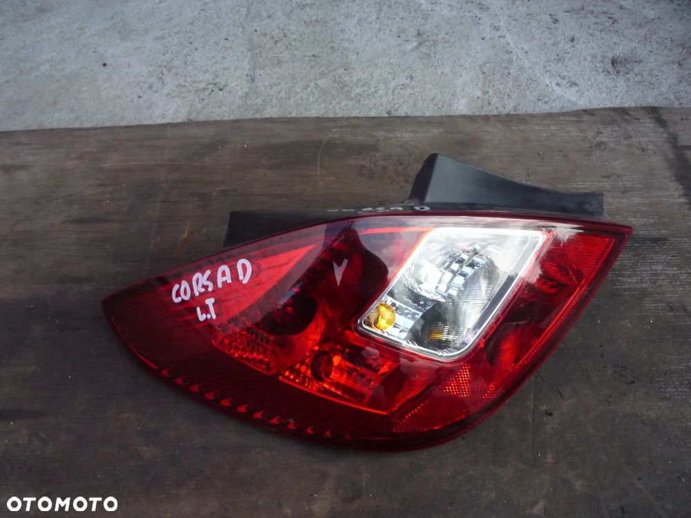 OPEL CORSA D 5D LAMPA TYLNA LEWA LUB PRAWA - 7