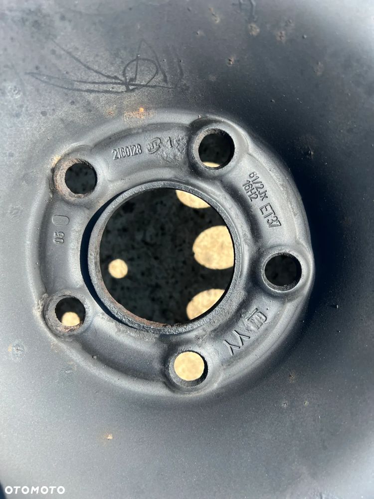 Koło Felga zapasowa dojazdowa Opel Astra H Zafira B 6 1/2 x 16 ET 37 - 4