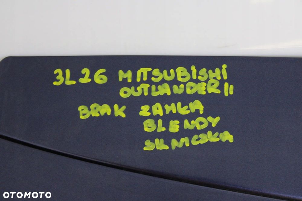 MITSUBISHI OUTLANDER II 2 2006R- KLAPA POKRYWA BAGAŻNIKA T65 - KOD LAKIERU - 11