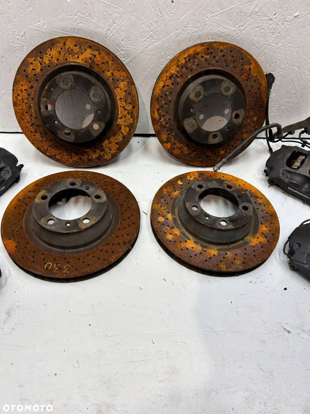 Porsche 911 991 2014 3.4 Komplet Zestaw tarcze zaciski KLOCKI SWAP - 3