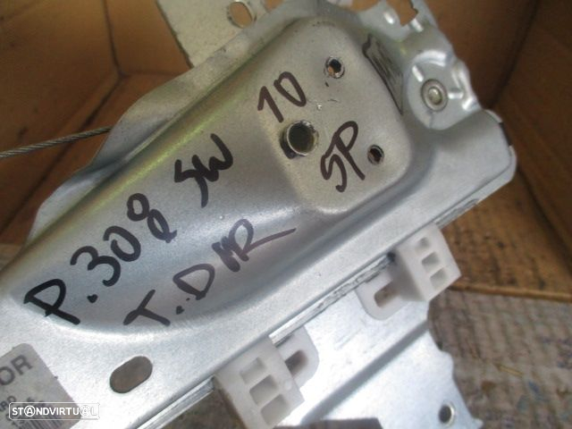 Elevador Sem Motor 9680973680OR PEUGEOT 308SW 2010 5P TD - 2