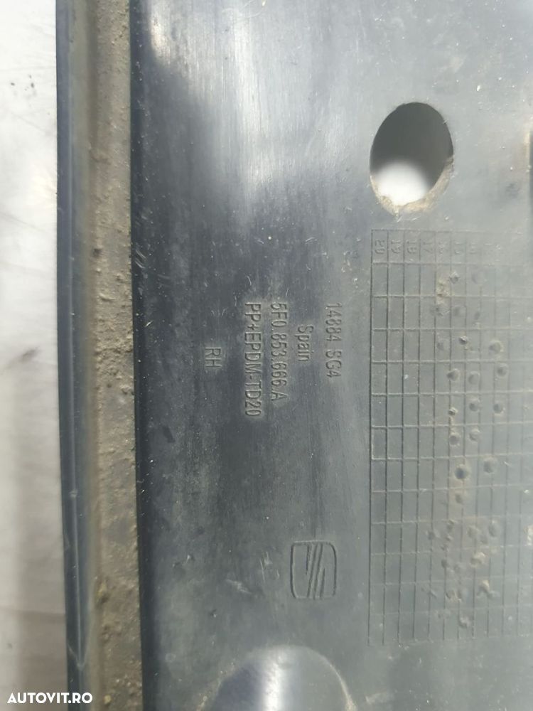 Ornament proiector ceata stanga 5f0853666a Seat Leon 3 5F [2012 - 201 - 3