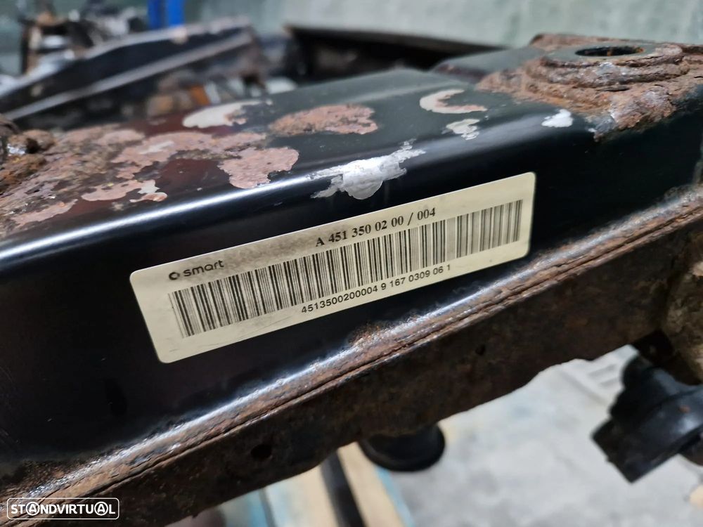 Charriot traseiro usado SMART FORTWO 451 CDI - 5