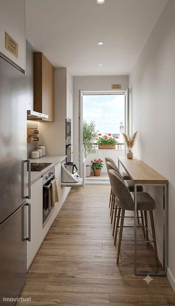 Apartamento T2+1 com Logradouro de 83 m² para Remodelação – Cedofeita - Grande imagem: 4/12