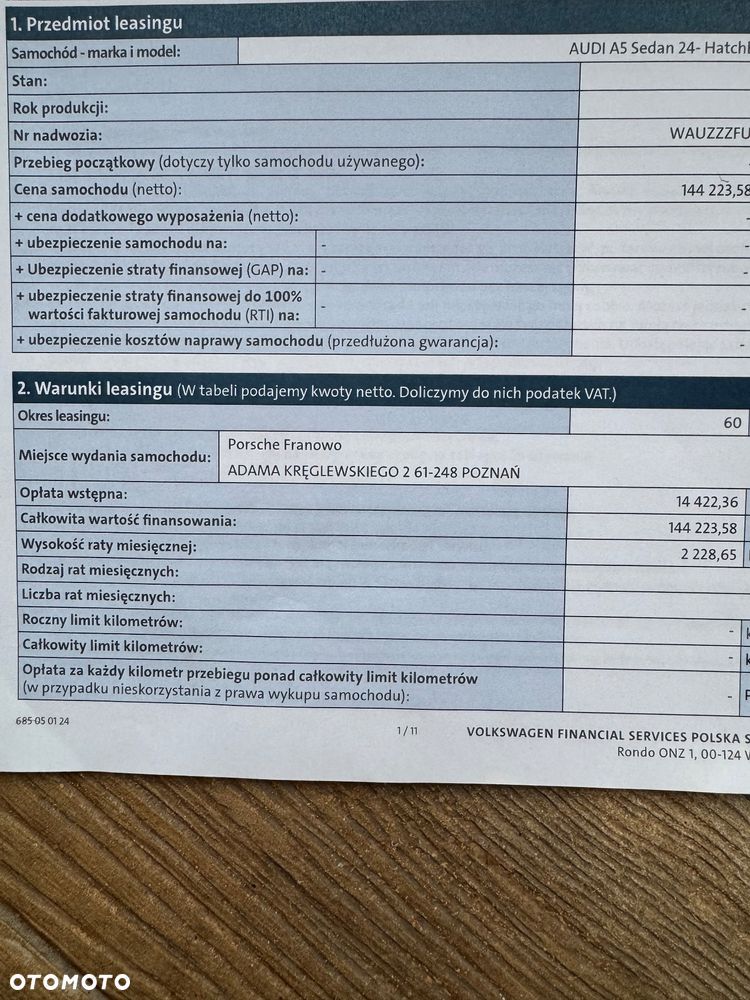Audi A5 Limousine - 15