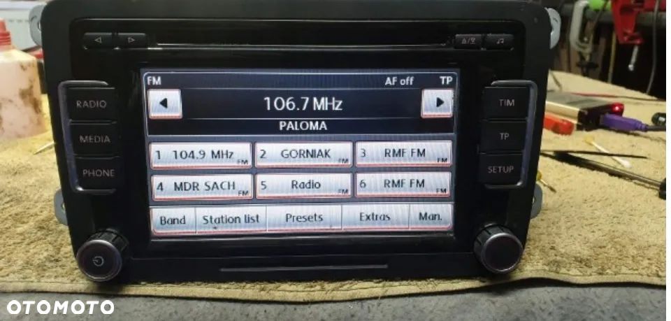 SHARAN 7N CD RADIO RCD510 + KOD - 1