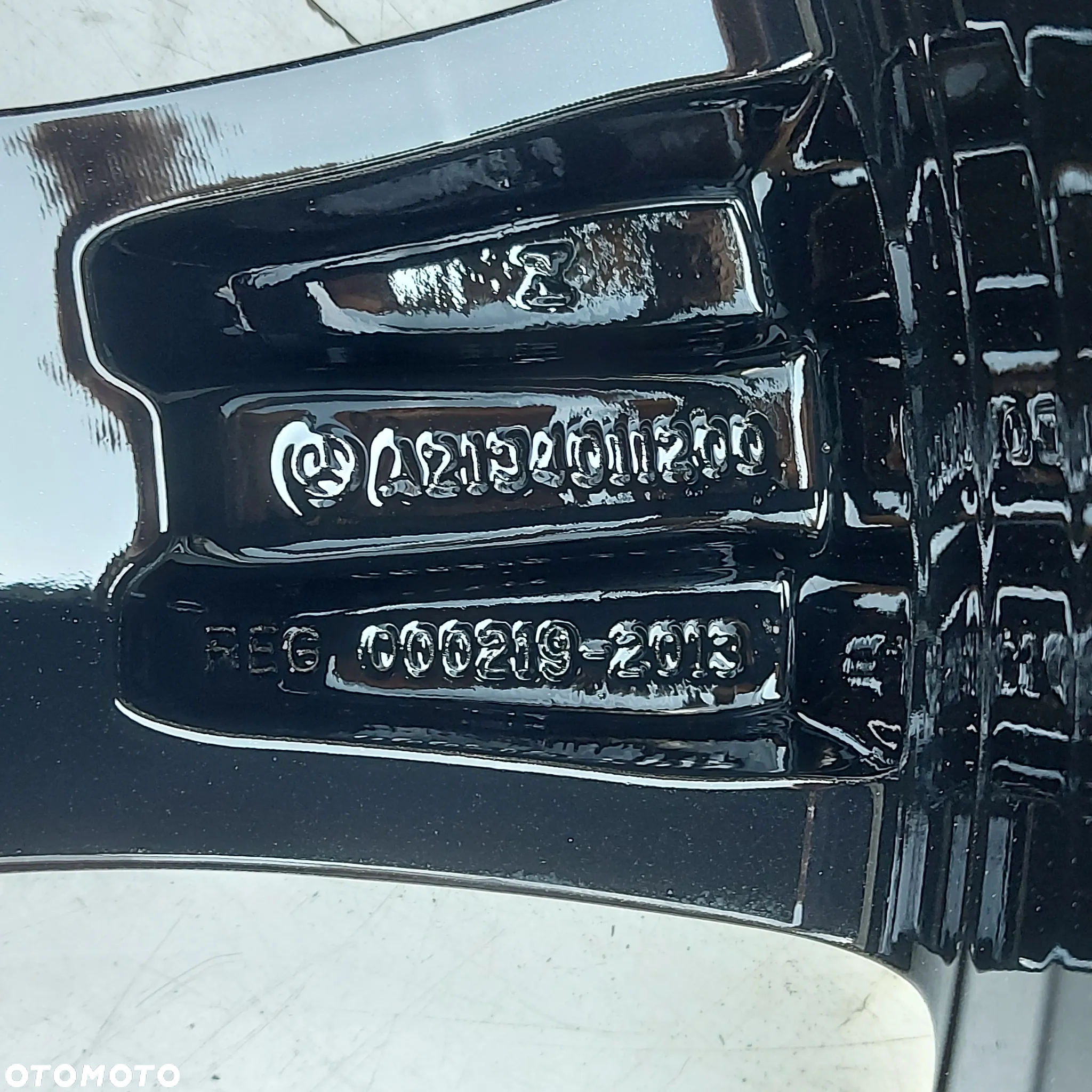 FELGI 17 KOMPLET IDEALNE MERCEDES E W213 W238 CLS W257 C W205 VITO W447 GLC W253 ORYGINAL DEMONTAZ 2134011200 7.5JX17 ET40 FELGA 5X112 SHADOWLINE - 11
