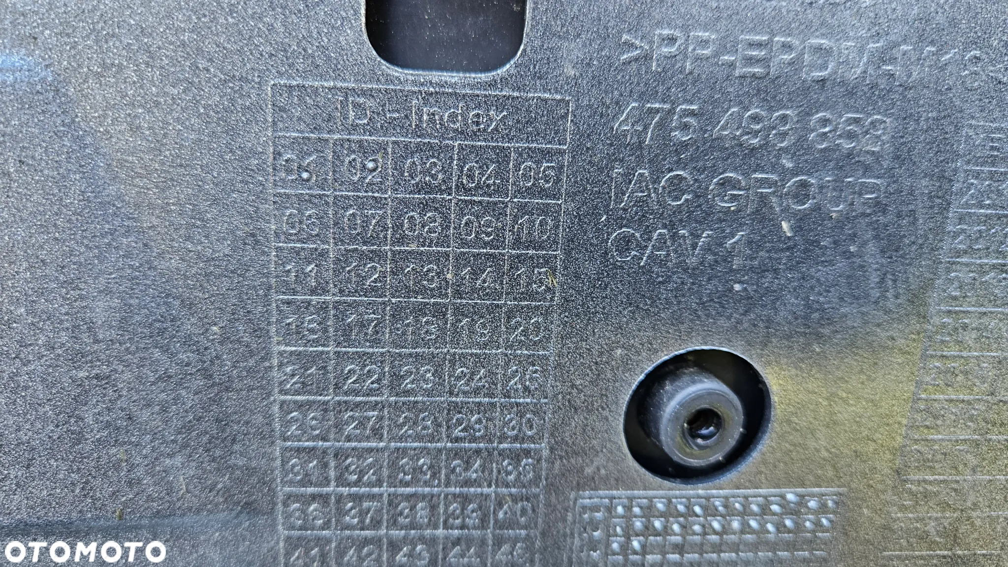 OPEL CORSA D 2011-2014 LIFT Zderzak przód Zderzak przedni 13285996 nie naprawiany nie spawany - 17