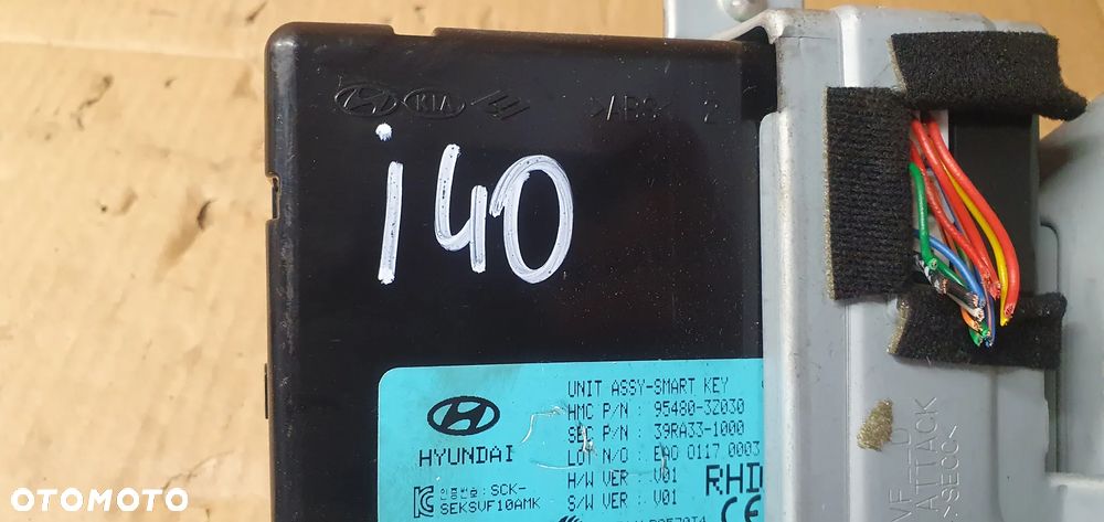 Moduł sterownik kluczyka immobilizera Hyundai i40 116R1-000348 - 6