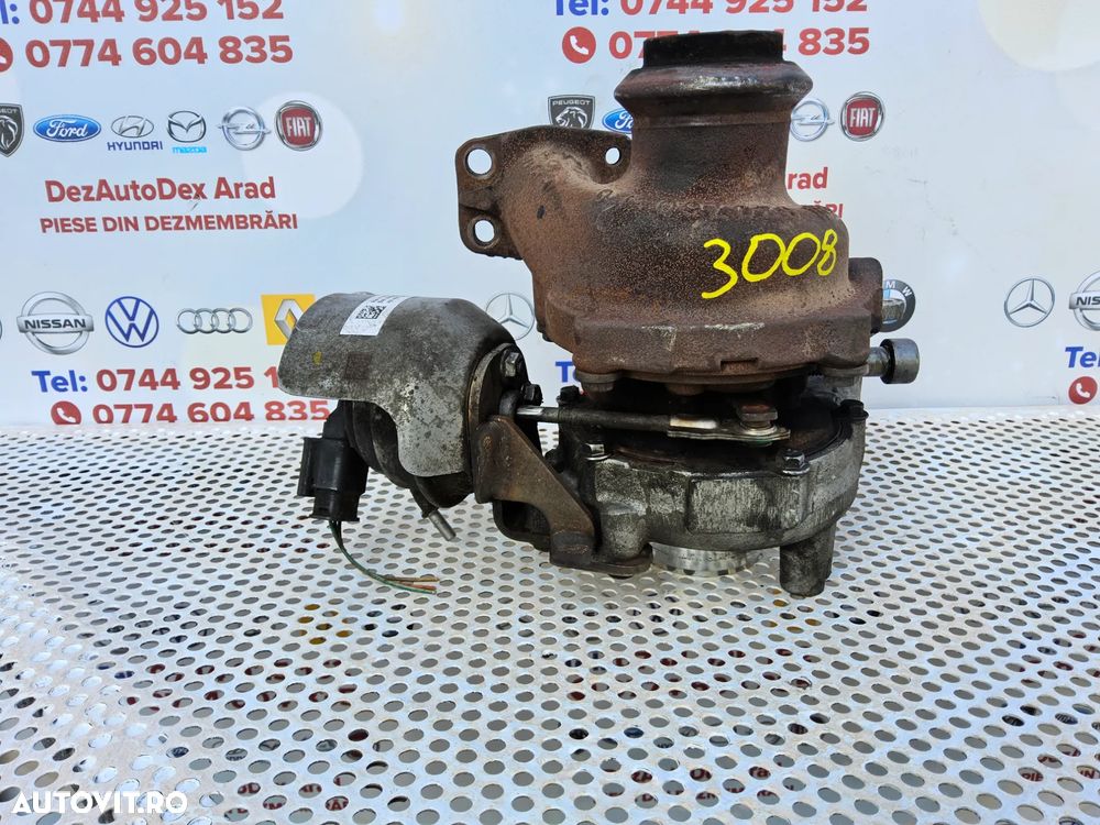 Turbina Peugeot 1.6 3008 308 euro 6 2008 208 cod 9804119380 c4 cactus expert 508 5008 Ford 1.5 - 5