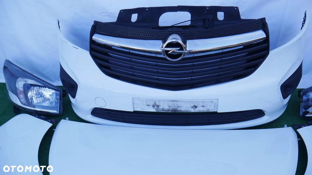 MASKA ZDERZAK LAMPY BŁOTNIKI PAS PRZEDNI CHŁODNICE BELKI OPEL VIVARO C - 10