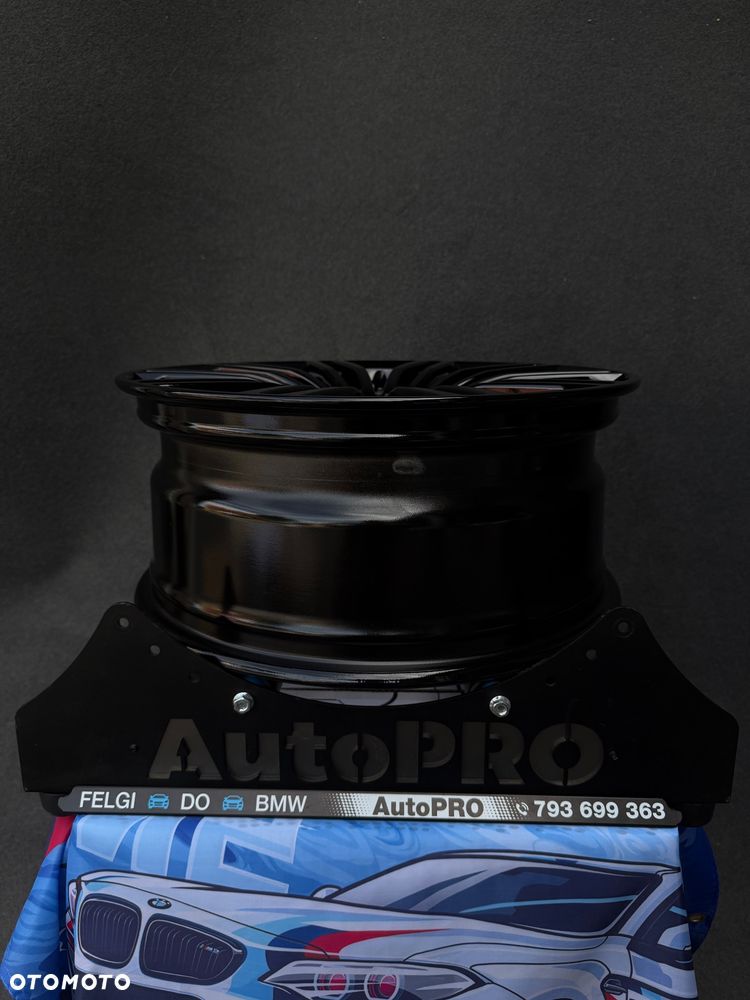 Nowe   alufelgi M pakiet 5x112 19 felgi 8j ET25 i 9J ET35 BMW seria 3 G20 G22 G30 G31 F44 G22 G23 G32 F39 G60 G01 X1 F48 G42 X2 U06 Active Tourer Z4 G29 xDrive jak Styling 930 czarne Japan Racing Carbonado - 8