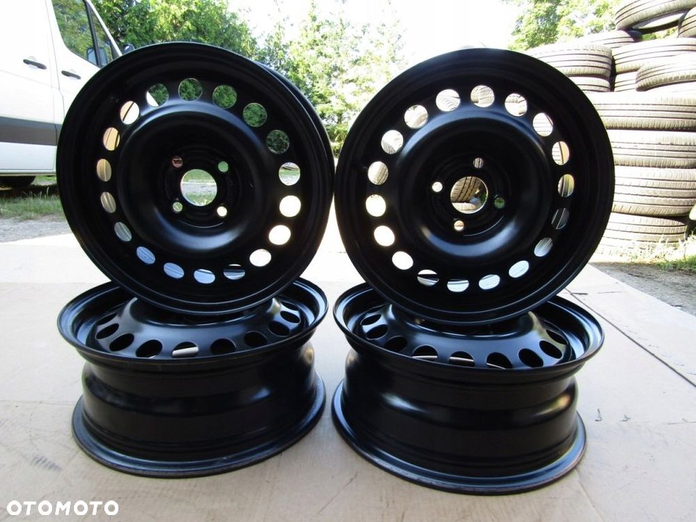 4x Felgi 15 Opel Karl Astra G Corsa C Meriva Combo C Fiat Grande Punto Evo - 1