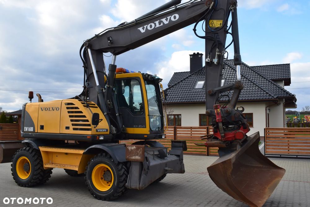 Volvo EW160 ROTOTILT ze szczypcami - 1