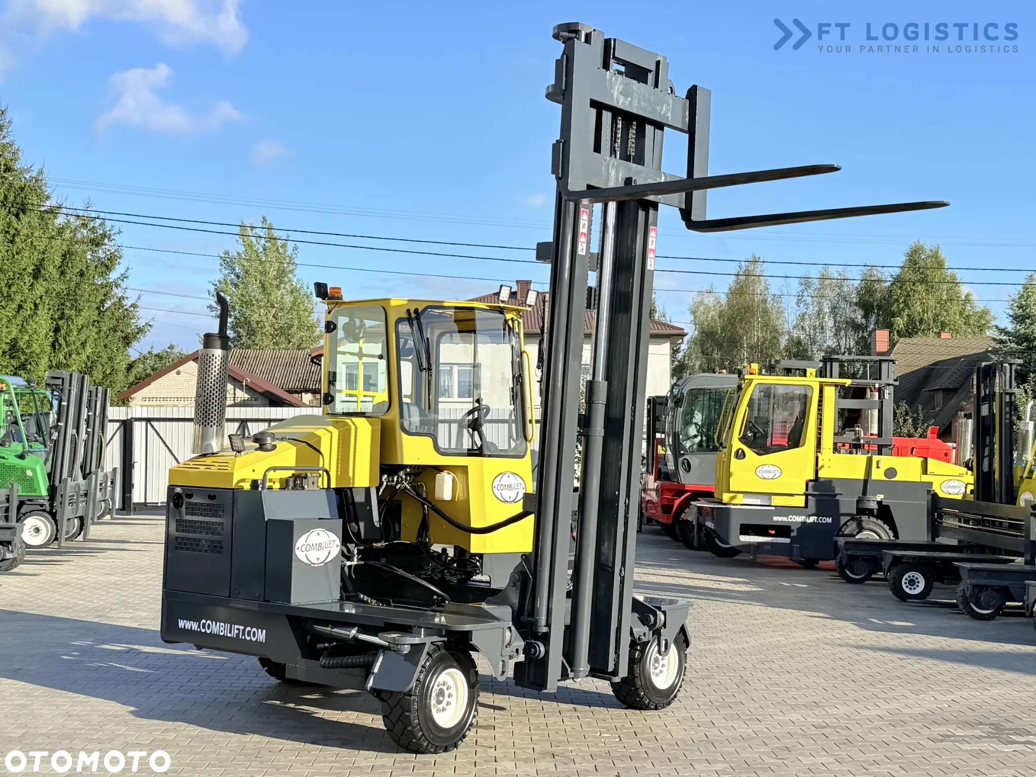 Combilift WÓZEK CZTEROKIERUNKOWY - WIELOKIERUNKOWY C5000XL / GAS / DUPLEX 6000MM /JEDYNE 3479 MOTOGODZIN /  PRZESUW WIDEŁ / PEŁNA KABINA / STAN IDEALNY / Szeroka oferta wózków czterokierunkowych i bocznych, dopasowanych do różnorodnych potrzeb i zastosowań - 27