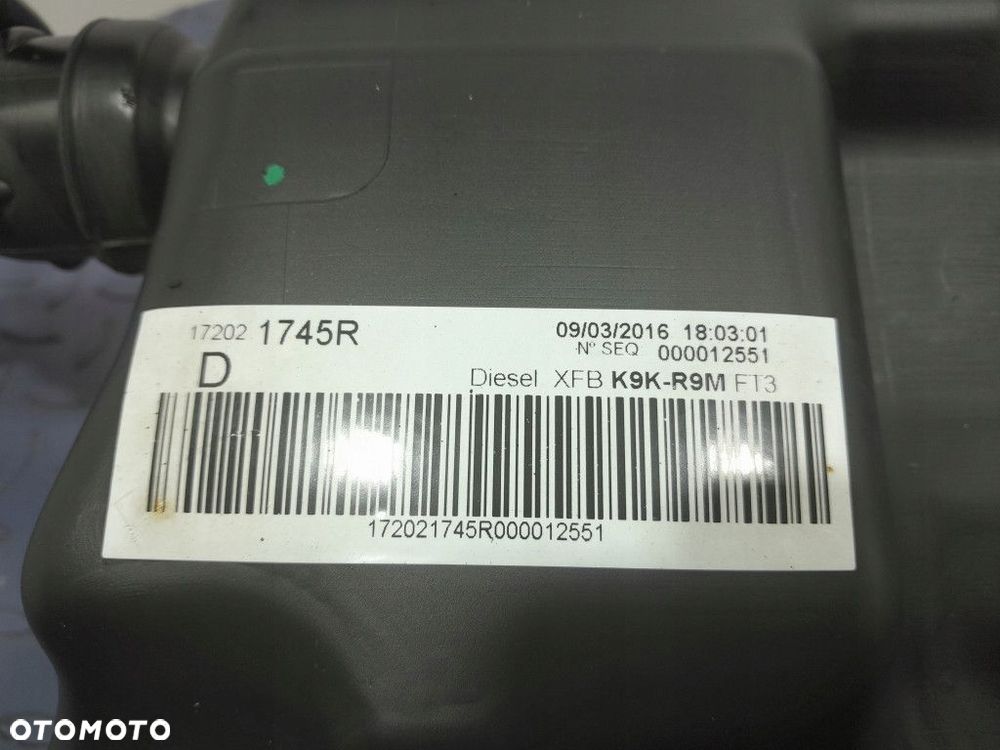 RENAULT MEGANE IV HB 1.5 DCI BAK ZBIORNIK PALIWA 172021745R - 5