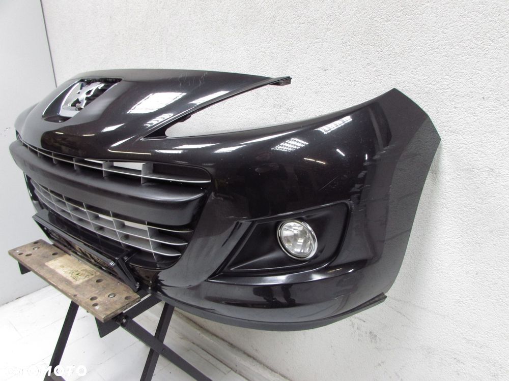 PEUGEOT 207 LIFT 09-12 ZDERZAK PRZOD HALOGENY EXLB DO ZALOZENIA 9688071577 - 2