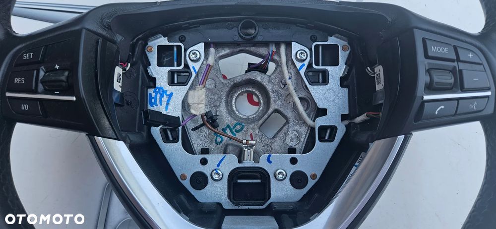 BMW 7 F01 F02 Kierownica Multifunkcja Skóra Ładna Oryginał - 22