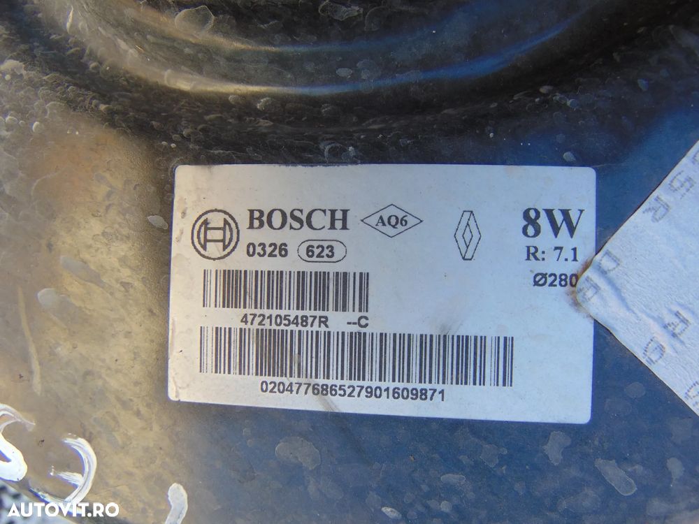 Servofrana Renault Espace 5 cod 472105487r tulumba frana  talisman kangoo 3 mercedes Citan Kadjar - 3