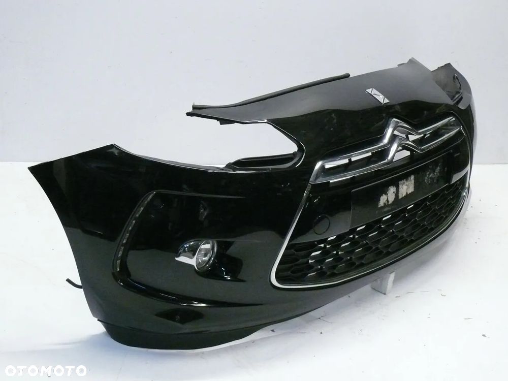 ZDERZAK PRZEDNI CITROEN DS3 2010 2014 GRILL HALOGENY LEDY KPL - 3