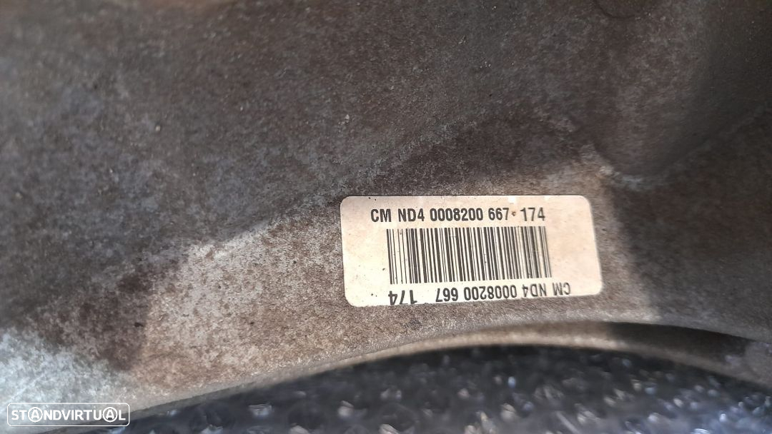 CAIXA VELOCIDADES CMND4 CM ND4 RENAULT MEGANE III 3 MK3 COUPE 1.9 DCI 131CV F9QN870 GRAND SCENIC - 7