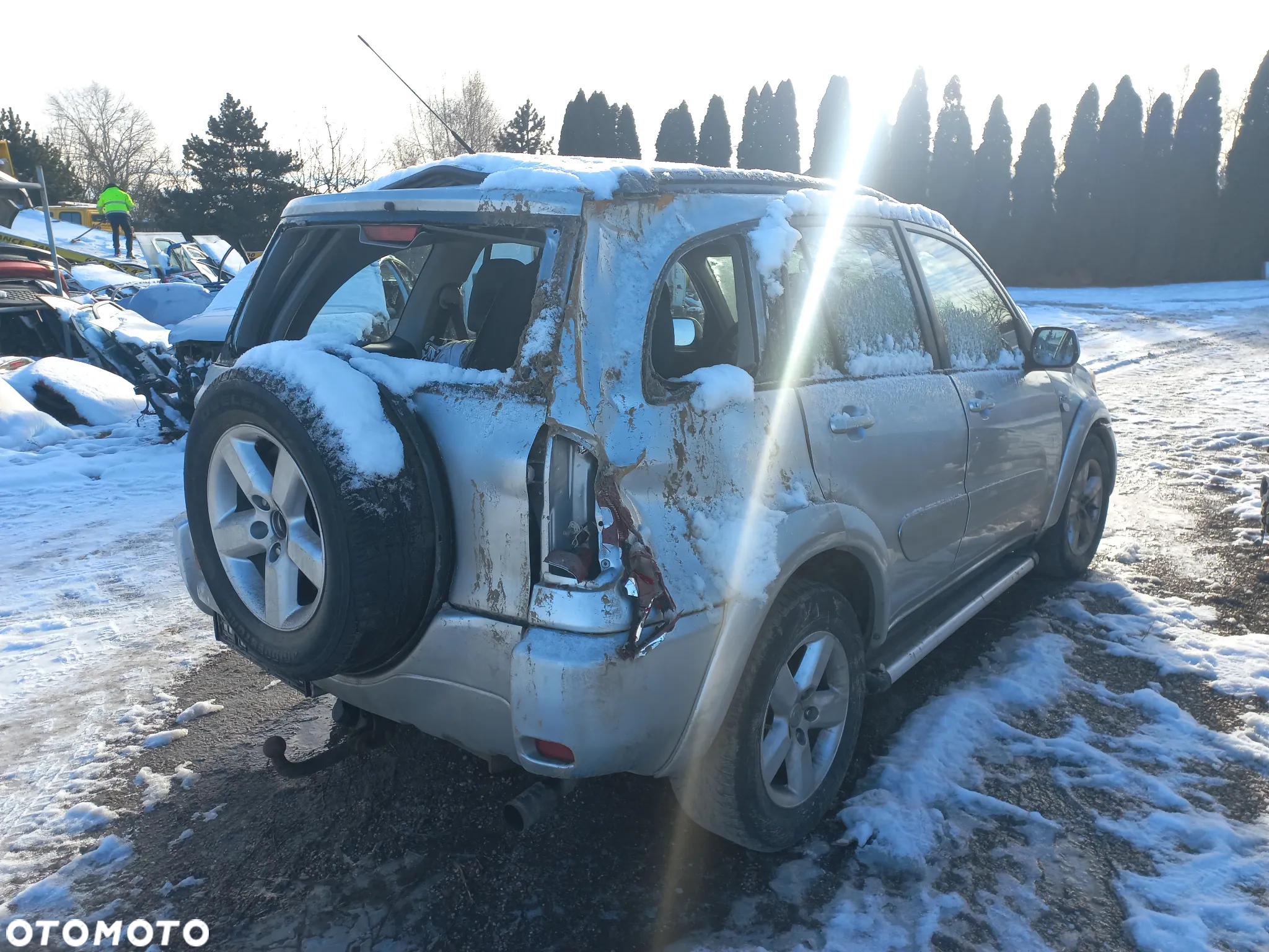 Toyota Rav4 2.0 D4D 116km 04r 1D4 wszystkie części drzwi maska - 3