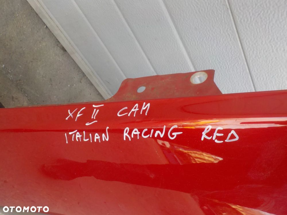 JAGUAR XF X260 II BŁOTNIK PRAWY PRZÓD KOLOR CAH ITALIAN RACING RED - 2