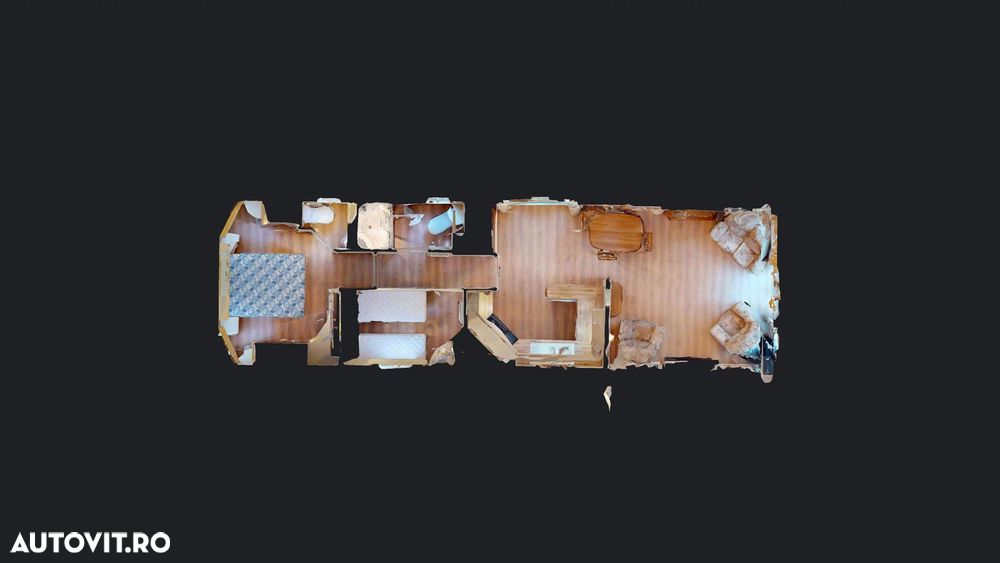 Alta Casă mobilă 4 ANOTIMPURI Willerby Vogue nr. 133 | Tâmplărie PVC și încălzire centrală cu calorifere | 12 x 4 m | 2 dormitoare și 2 băi - 12