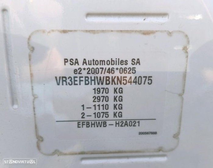 Peugeot PARTNER 1.6 BLUEHDI 75 CV - 3 LUGARES - IVA DEDUTIVEL - 46