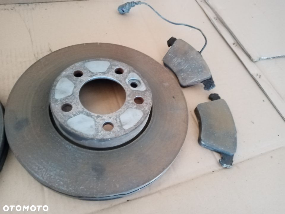 Tarcze hamulcowe klocki przód przednie VW Touareg 7L 308mm 2.5 TDI - 3