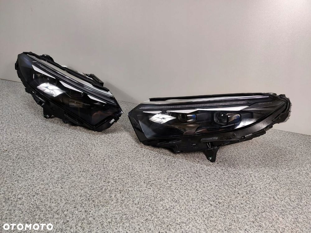 MERCEDES EQS SUV 296 X296 KOMPLET LAMP PRAWA LEWA DIGITAL LIGHT KOMPLETNE - 3