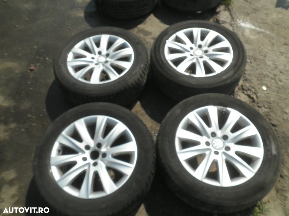 Jante 17" cu anvelope VW Tiguan 5N 5N0601025M 7J ET43 235/55/17