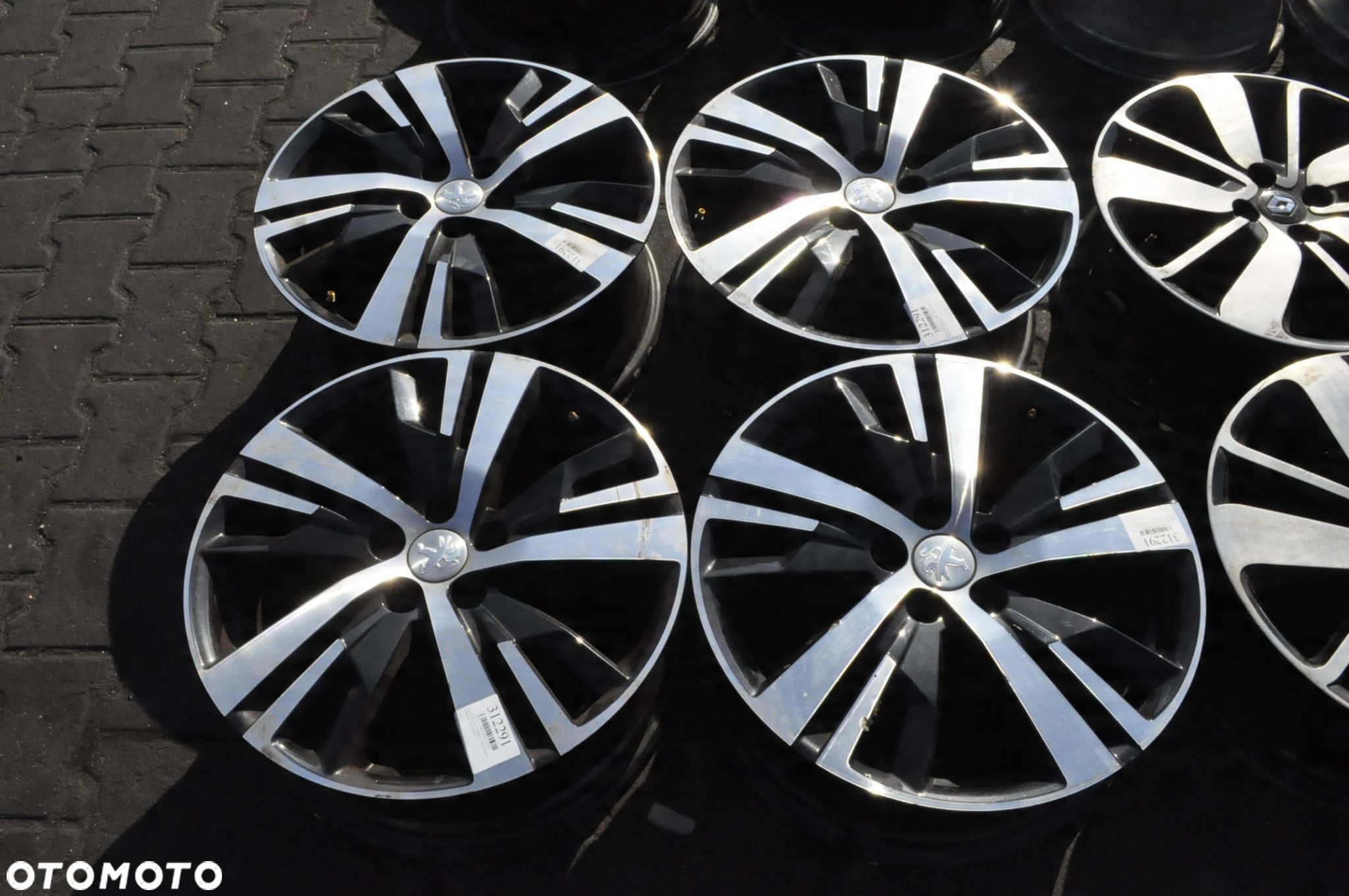 PEUGEOT 3008 5008 II FELGI ALUMINIOWE 18 5X108 7,5J ET49 65,1 9809687377 - 1