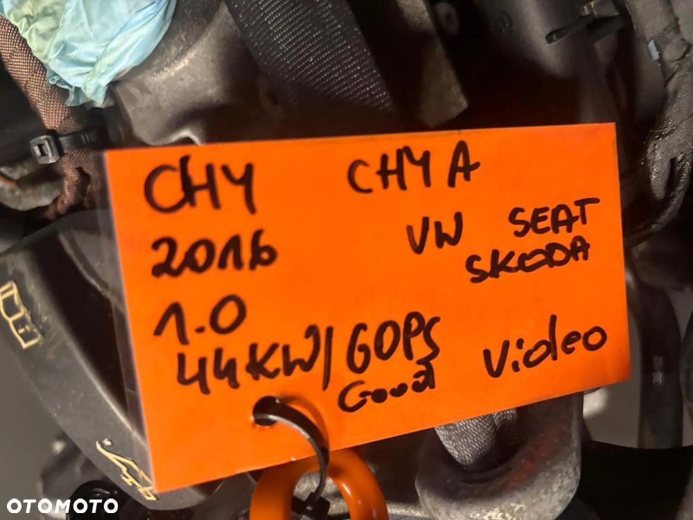 Silnik kompletny  vw up Polo  seat skoda CHYA CHY film video 1.0 VAG 60KM / 44kW CHYA - 11