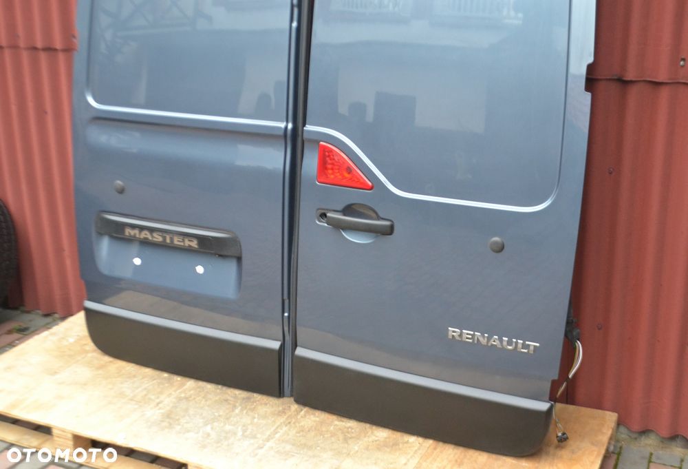 RENAULT MASTER III IV OPEL MOVANO 3 4 Drzwi Tył Tyl Tylne Lewe Prawe Tył Lewy Prawy Skrzydełka - 5