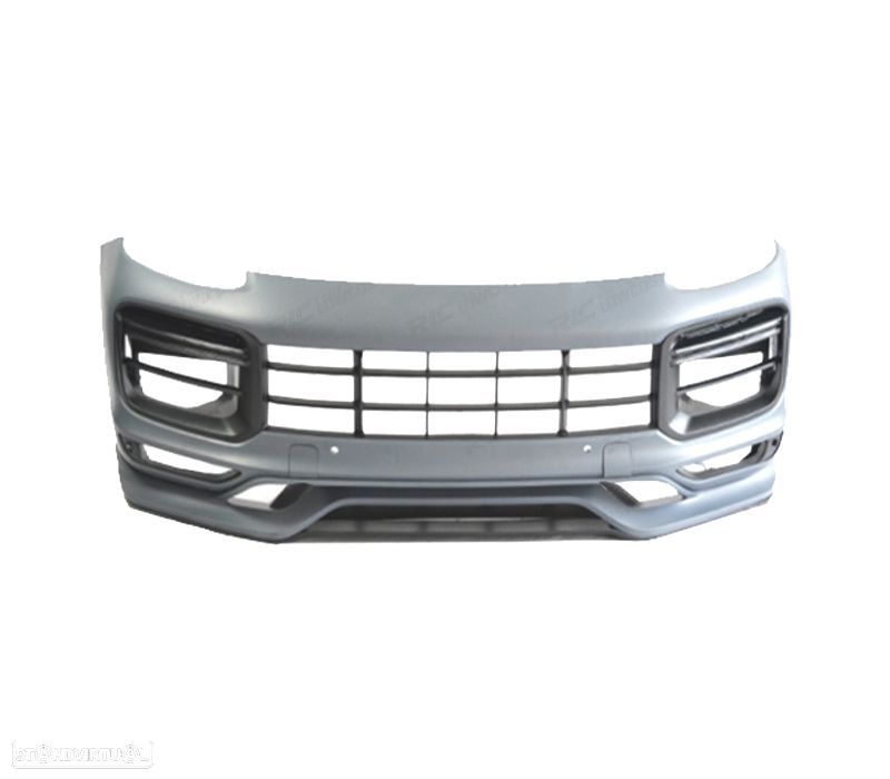 PARA-CHOQUES FRONTAL PORSCHE CAYENNE 18-23 LOOK TURBO - 2