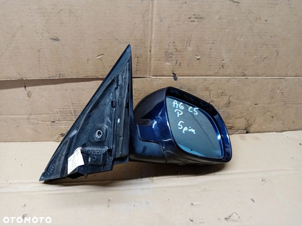 Lusterko zewnętrzne prawe Audi A6 C5 5 PIN 4B1858532 - 5