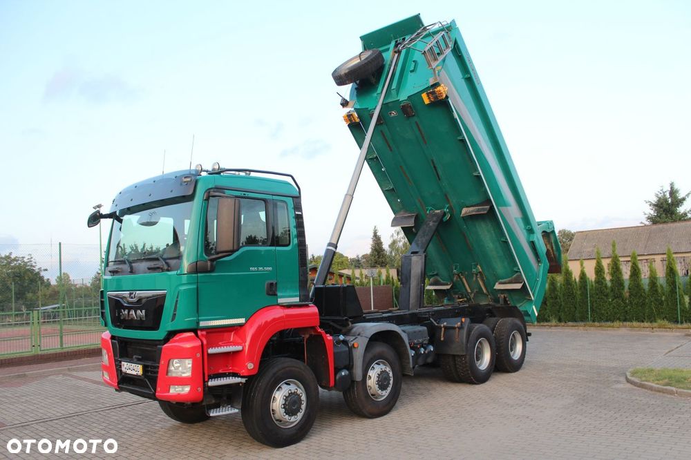 MAN TGS 35.500 8x6 WYWROTKA KIPPER Z NIEMIEC - 7