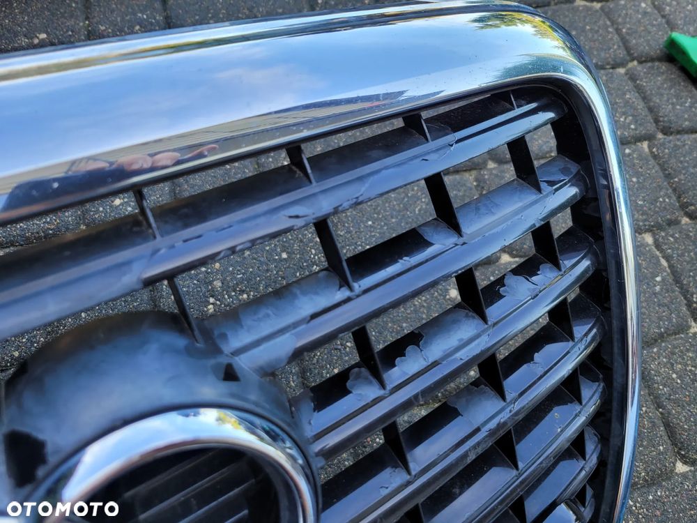 AUDI A6 C6 LIFT GRILL GRIL ATRAPA ZDERZAKA 4F0853651AN RADAR ACC BLACK - 12